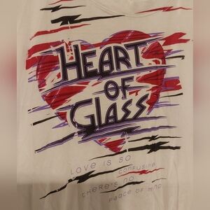Heart of Glass Graphic Tee - White